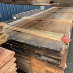 Ca. 47x Douglas Veer en Groef, 18x190mm, lengte 500cm